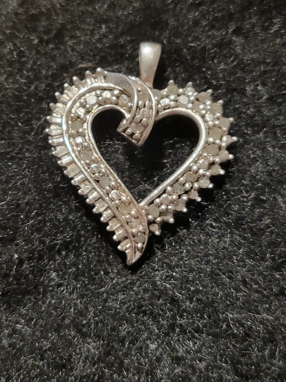 Diamond Accent Heart Pendant
